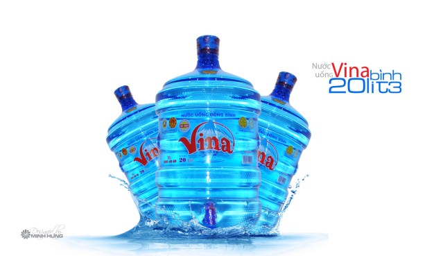 Nước uống Vina đóng bình 20L - Công Ty TNHH Công Nghiệp - Thương Mại Việt Nhật